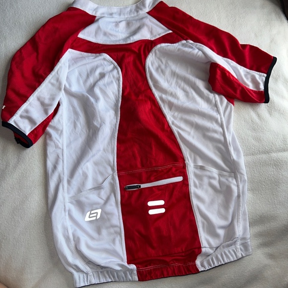 Bellwether Men's Technical Cycling Jersey Zip Black White Red Size XL NWT Elite - Picture 2 of 5